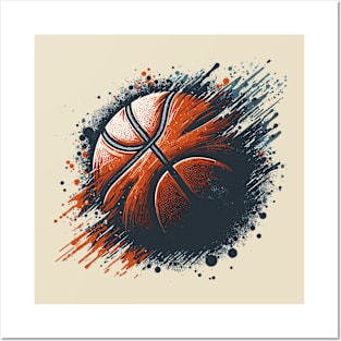 Basketball Ball Posters and Art